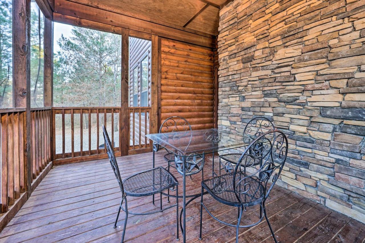 Broken Bow Cabin With Deck, Hot Tub And Fire Pit! Экстерьер фото